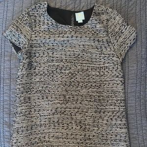 CeCe Tweed Look Dress